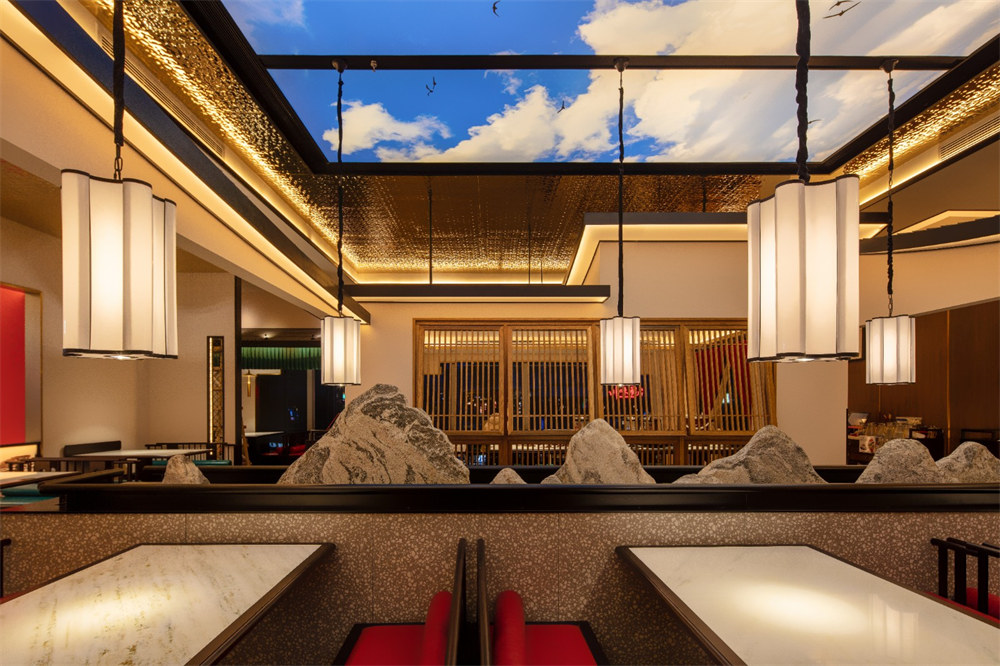 径山十八道风味民间菜餐厅装修设计案例(图9) 径山十八道风味民间菜餐厅装修设计案例(图9)