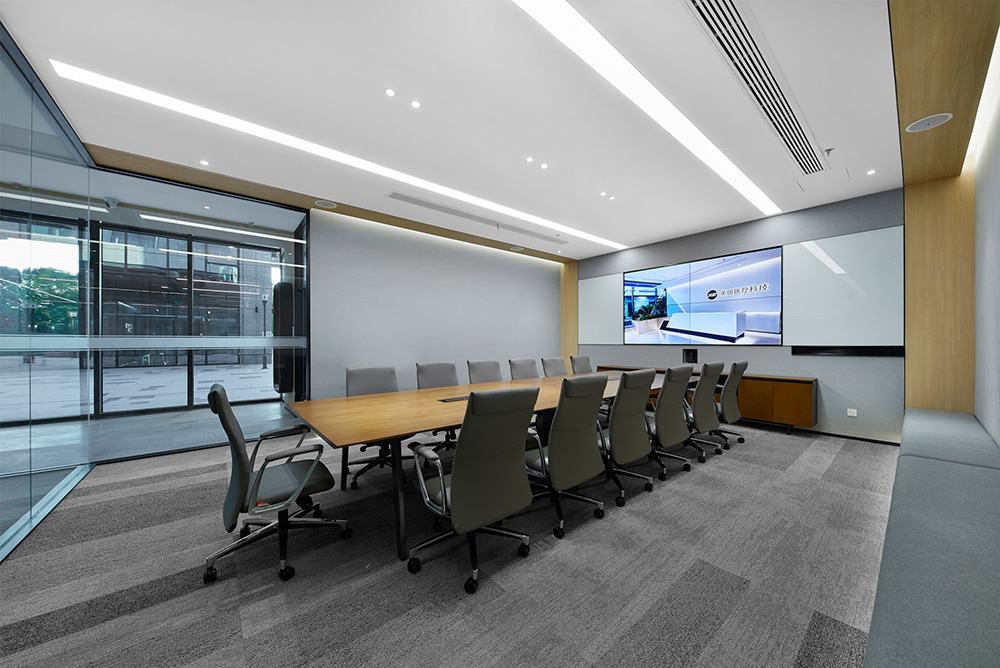 简约时尚的美创医疗科技公司办公室装修案例(图9) 简约时尚的美创医疗科技公司办公室装修案例(图9)