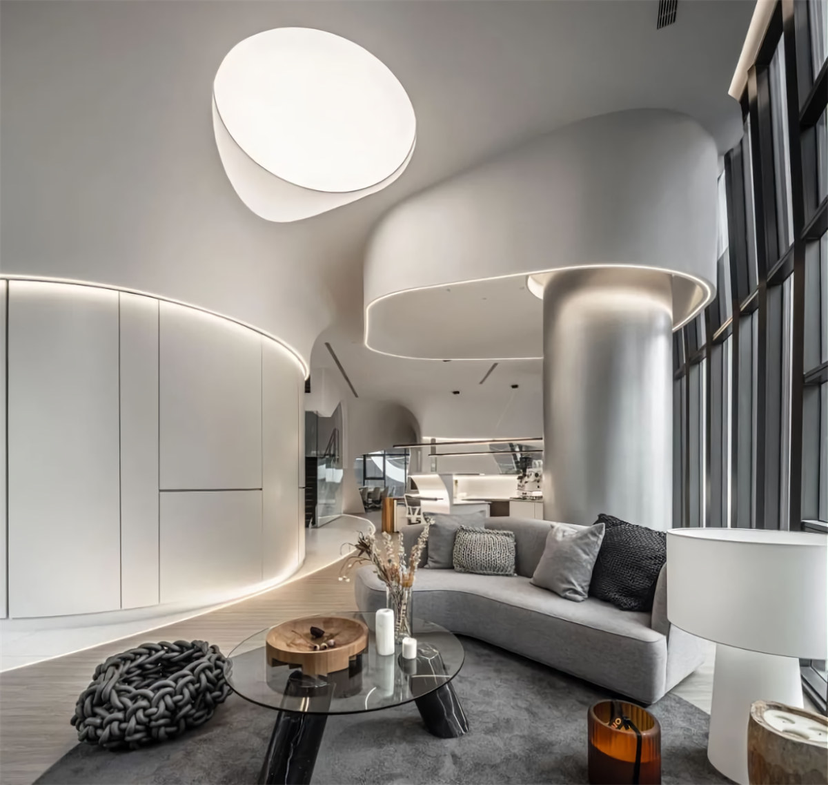 专业设计公司灵动科技办公室装修设计案例(图2) 专业设计公司灵动科技办公室装修设计案例(图2)