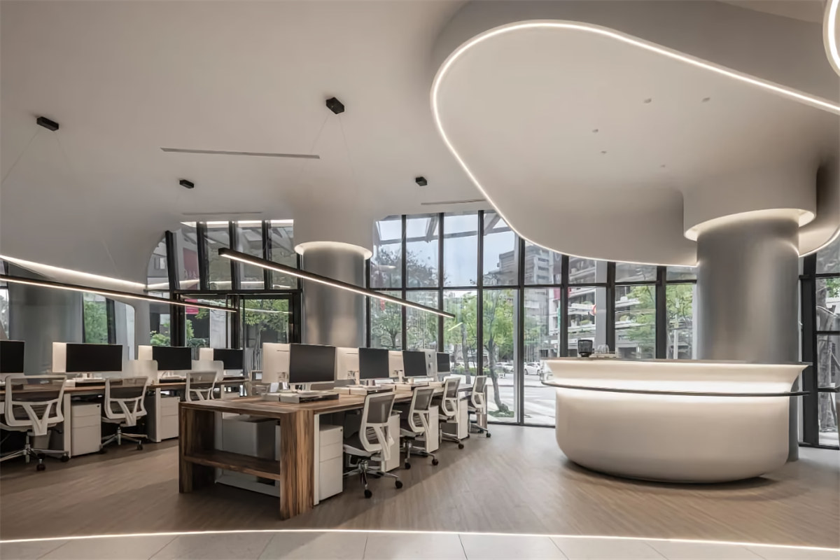 专业设计公司灵动科技办公室装修设计案例(图5) 专业设计公司灵动科技办公室装修设计案例(图5)