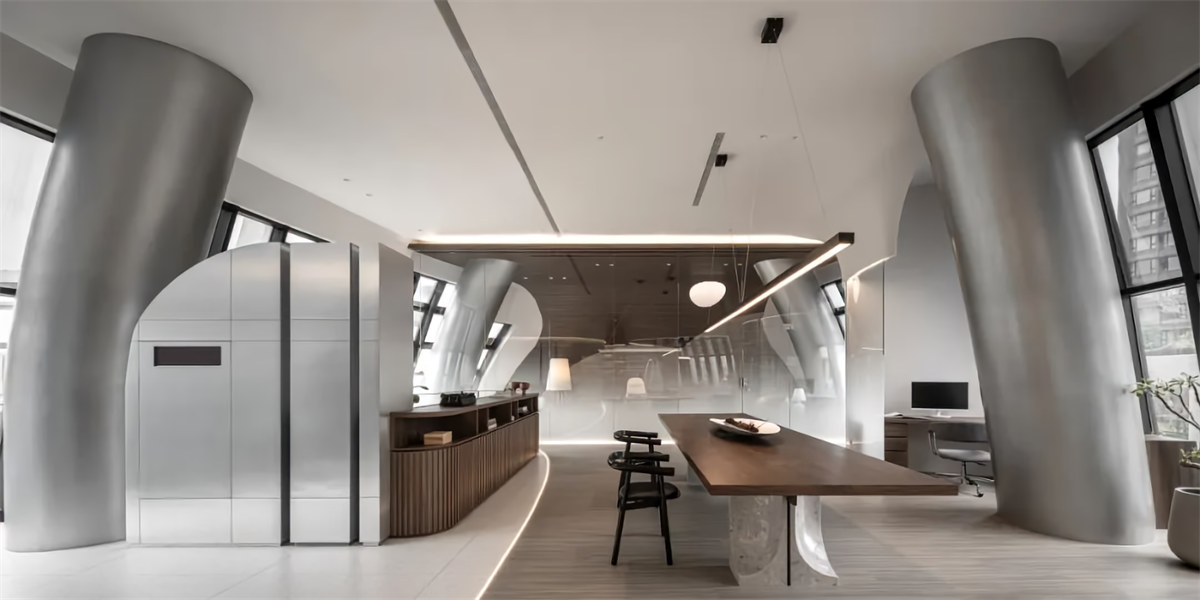 专业设计公司灵动科技办公室装修设计案例(图8) 专业设计公司灵动科技办公室装修设计案例(图8)