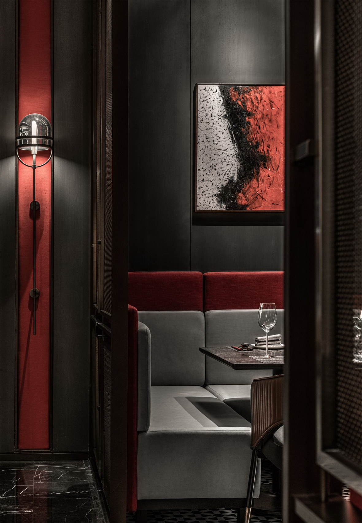 上海言江南新中式中餐厅装修设计案例(图4) 上海言江南新中式中餐厅装修设计案例(图4)