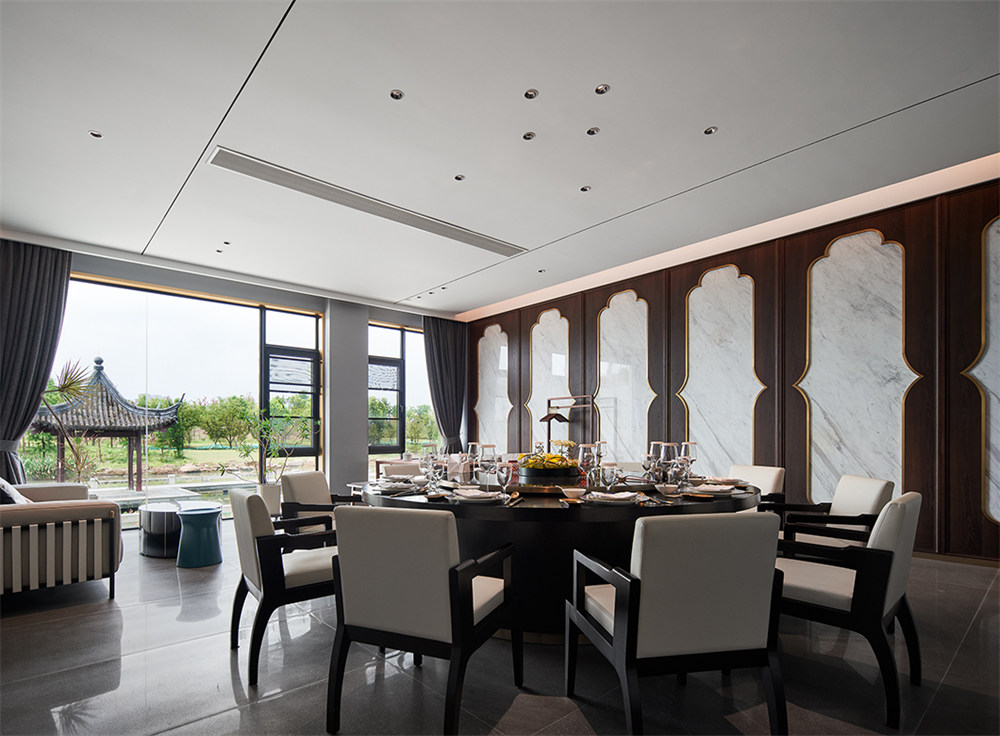 东方礼仪 迪荡喜粤一号中餐厅装修设计(图8) 东方礼仪 迪荡喜粤一号中餐厅装修设计(图8)