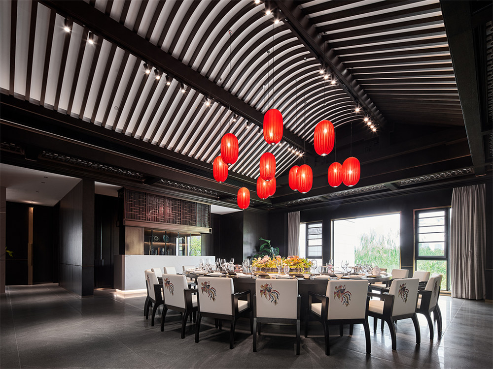 东方礼仪 迪荡喜粤一号中餐厅装修设计(图12) 东方礼仪 迪荡喜粤一号中餐厅装修设计(图12)