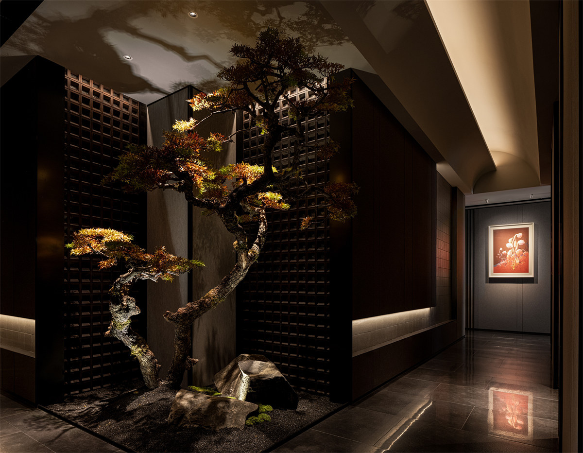 周舍海派美学中餐厅装修设计方案(图4) 周舍海派美学中餐厅装修设计方案(图4)