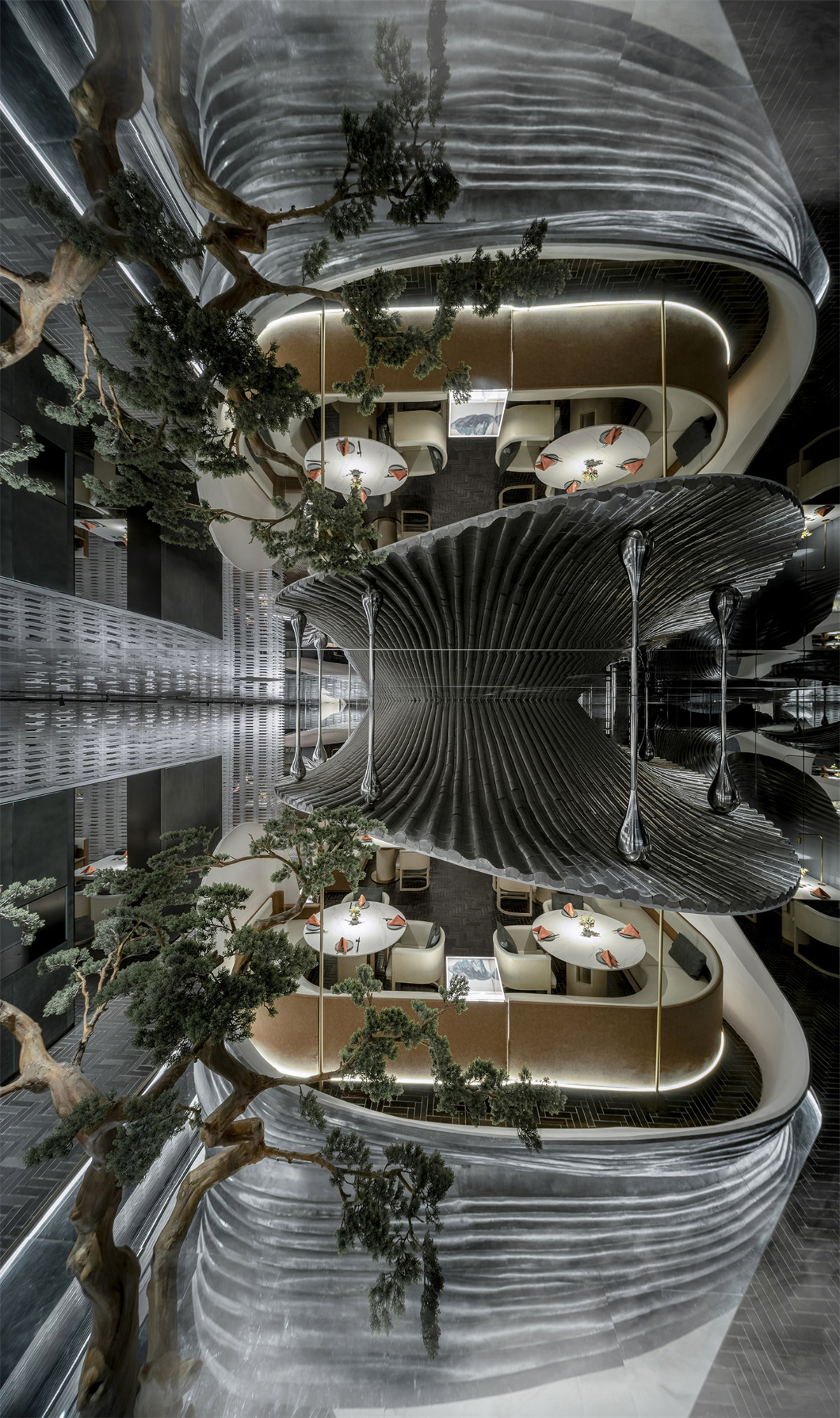 郑州餐饮装修公司推荐特色淮扬菜餐厅设计(图4) 郑州餐饮装修公司推荐特色淮扬菜餐厅设计(图4)