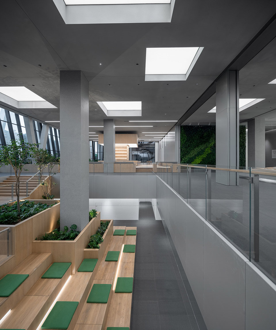 歌尔全球研发总部办公楼公共空间装修设计方案(图7) 歌尔全球研发总部办公楼公共空间装修设计方案(图7)