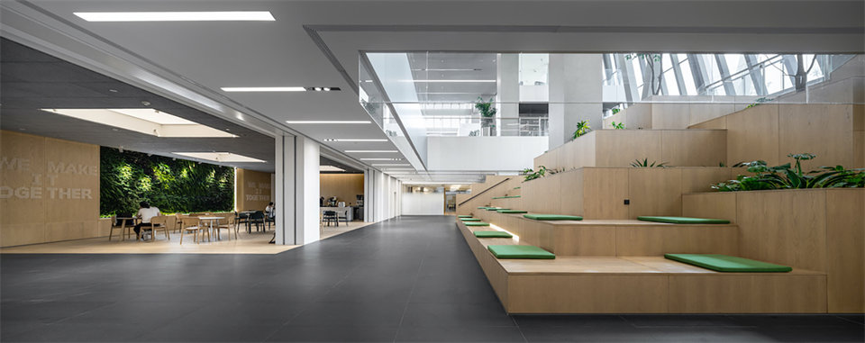 歌尔全球研发总部办公楼公共空间装修设计方案(图6) 歌尔全球研发总部办公楼公共空间装修设计方案(图6)