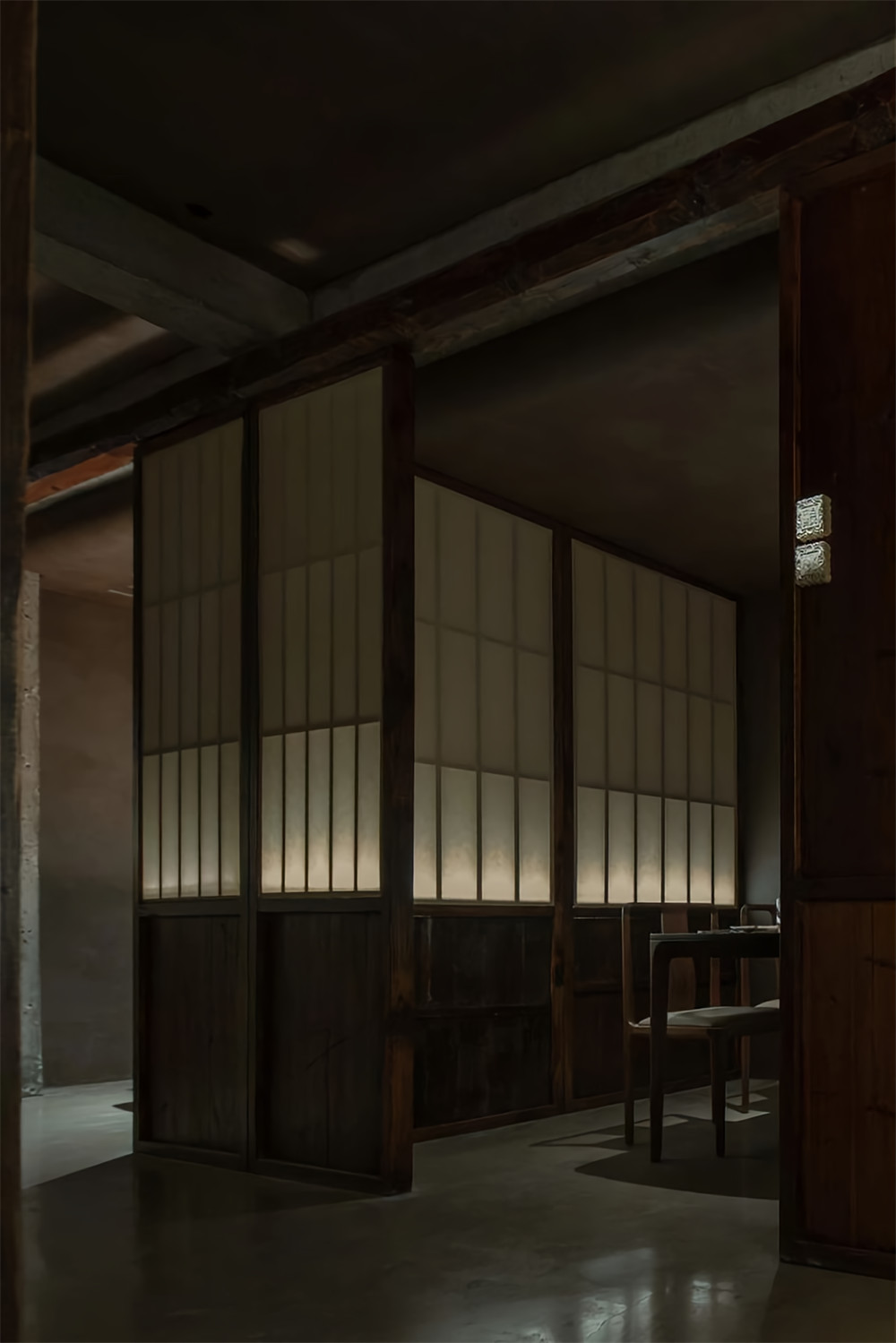 郑州中餐厅装修推荐江上隐东方美学中餐厅设计(图4) 郑州中餐厅装修推荐江上隐东方美学中餐厅设计(图4)