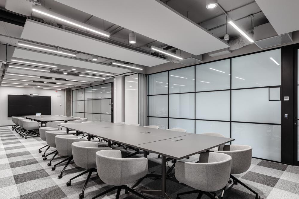 简约北欧风家居护理公司办公室装修设计案例(图3) 简约北欧风家居护理公司办公室装修设计案例(图3)