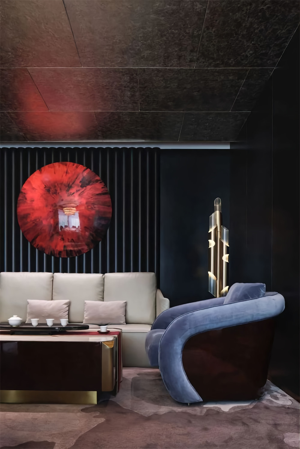 郑州餐饮装修公司推荐高端粤菜海鲜餐厅设计(图7) 郑州餐饮装修公司推荐高端粤菜海鲜餐厅设计(图7)