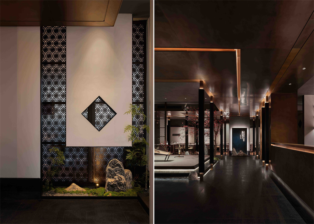 江南赋醉爱时尚粤菜餐厅装修设计实景图(图1) 江南赋醉爱时尚粤菜餐厅装修设计实景图(图1)