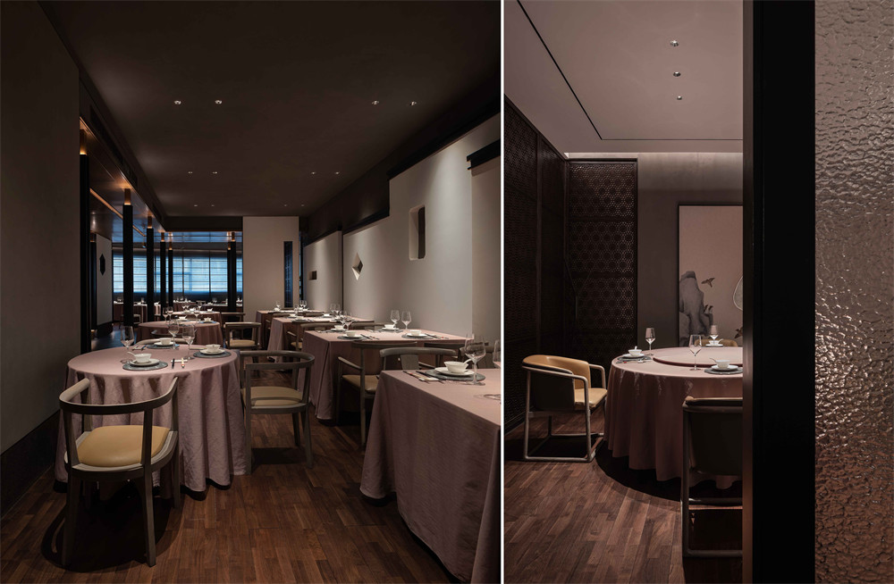 江南赋醉爱时尚粤菜餐厅装修设计实景图(图5) 江南赋醉爱时尚粤菜餐厅装修设计实景图(图5)