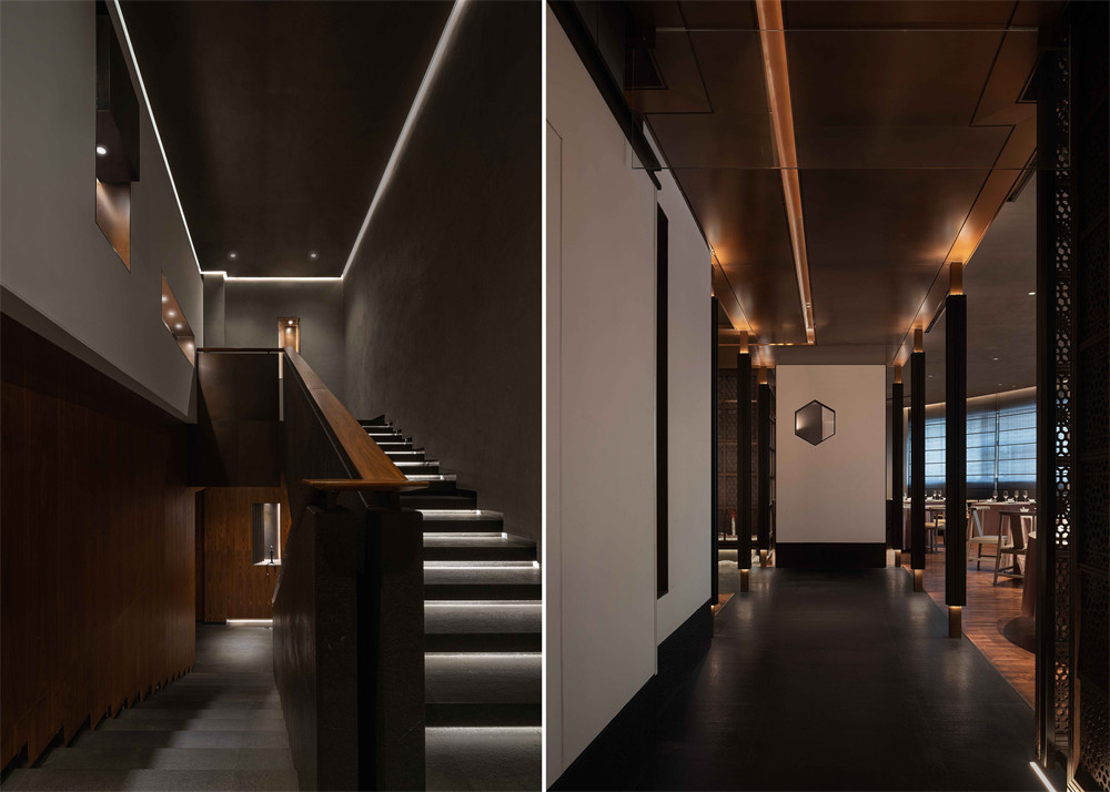 江南赋醉爱时尚粤菜餐厅装修设计实景图(图8) 江南赋醉爱时尚粤菜餐厅装修设计实景图(图8)