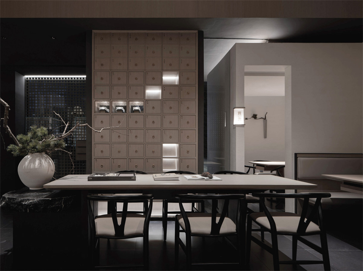 新中式食养品牌「云善居」餐厅设计方案(图3) 新中式食养品牌「云善居」餐厅设计方案(图3)