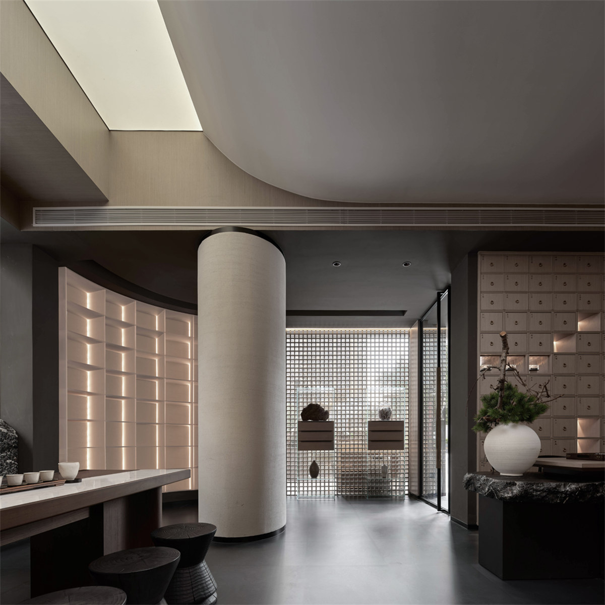 新中式食养品牌「云善居」餐厅设计方案(图2) 新中式食养品牌「云善居」餐厅设计方案(图2)