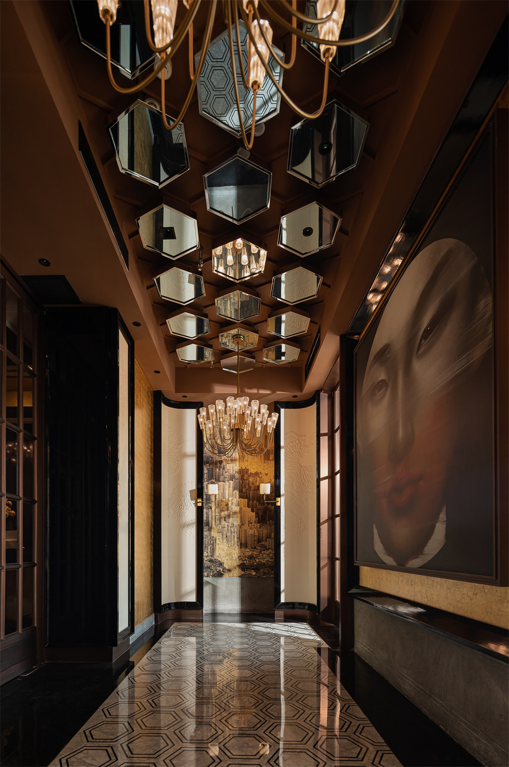 郑州高端餐饮设计推荐粤淮轩餐厅装修设计方案(图2) 郑州高端餐饮设计推荐粤淮轩餐厅装修设计方案(图2)