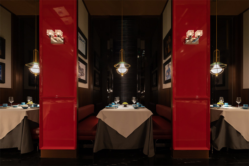 郑州高端餐饮设计推荐粤淮轩餐厅装修设计方案(图6) 郑州高端餐饮设计推荐粤淮轩餐厅装修设计方案(图6)