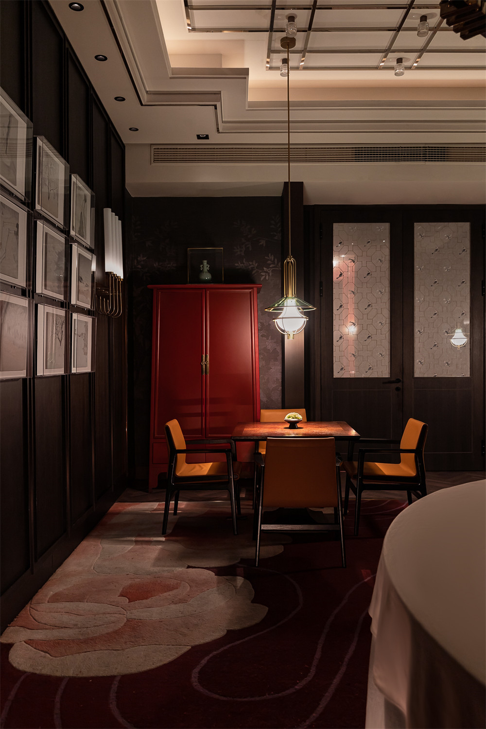 郑州高端餐饮设计推荐粤淮轩餐厅装修设计方案(图10) 郑州高端餐饮设计推荐粤淮轩餐厅装修设计方案(图10)