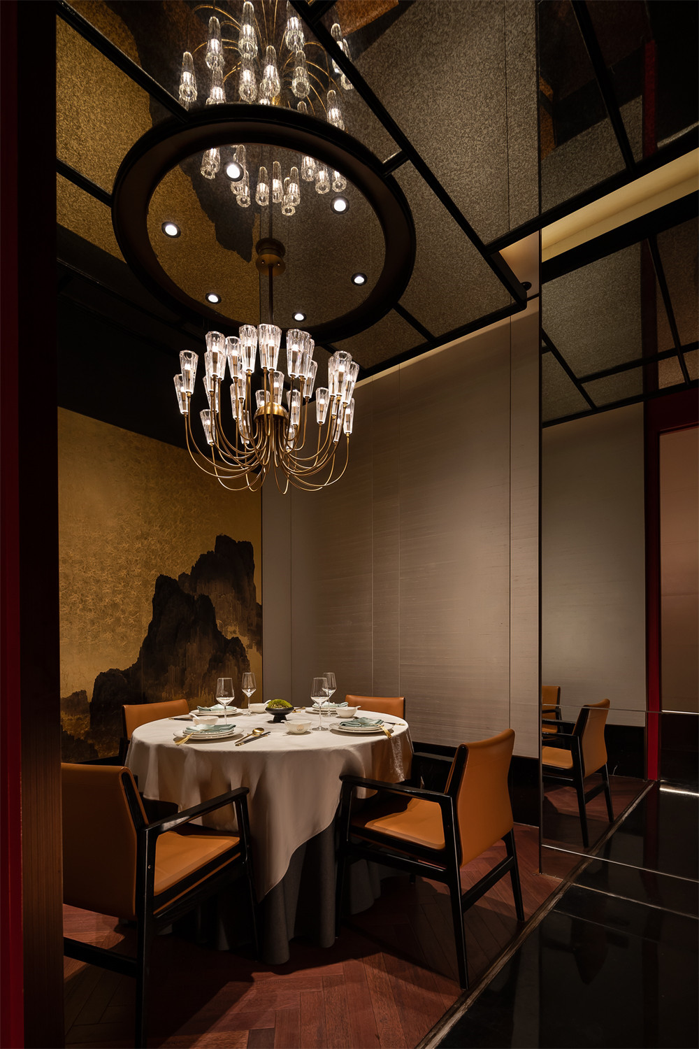 郑州高端餐饮设计推荐粤淮轩餐厅装修设计方案(图11) 郑州高端餐饮设计推荐粤淮轩餐厅装修设计方案(图11)