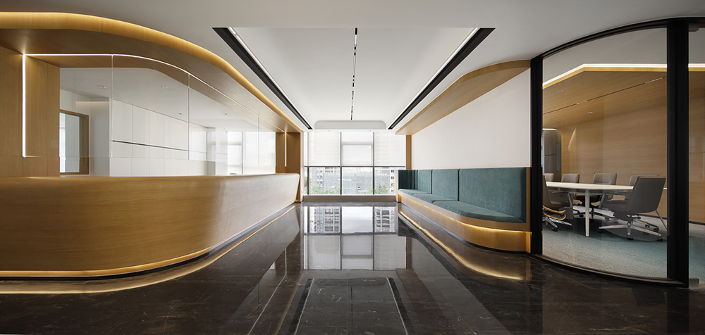 现代轻奢风食品公司办公楼装修设计方案(图6) 现代轻奢风食品公司办公楼装修设计方案(图6)