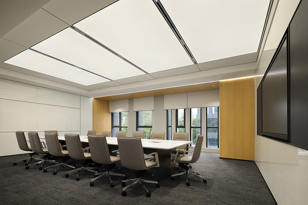 现代轻奢风食品公司办公楼装修设计方案(图11) 现代轻奢风食品公司办公楼装修设计方案(图11)