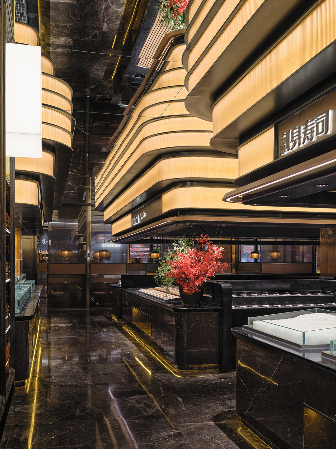 郑州餐饮设计推荐钱小奴海鲜自助餐厅装修设计(图4) 郑州餐饮设计推荐钱小奴海鲜自助餐厅装修设计(图4)