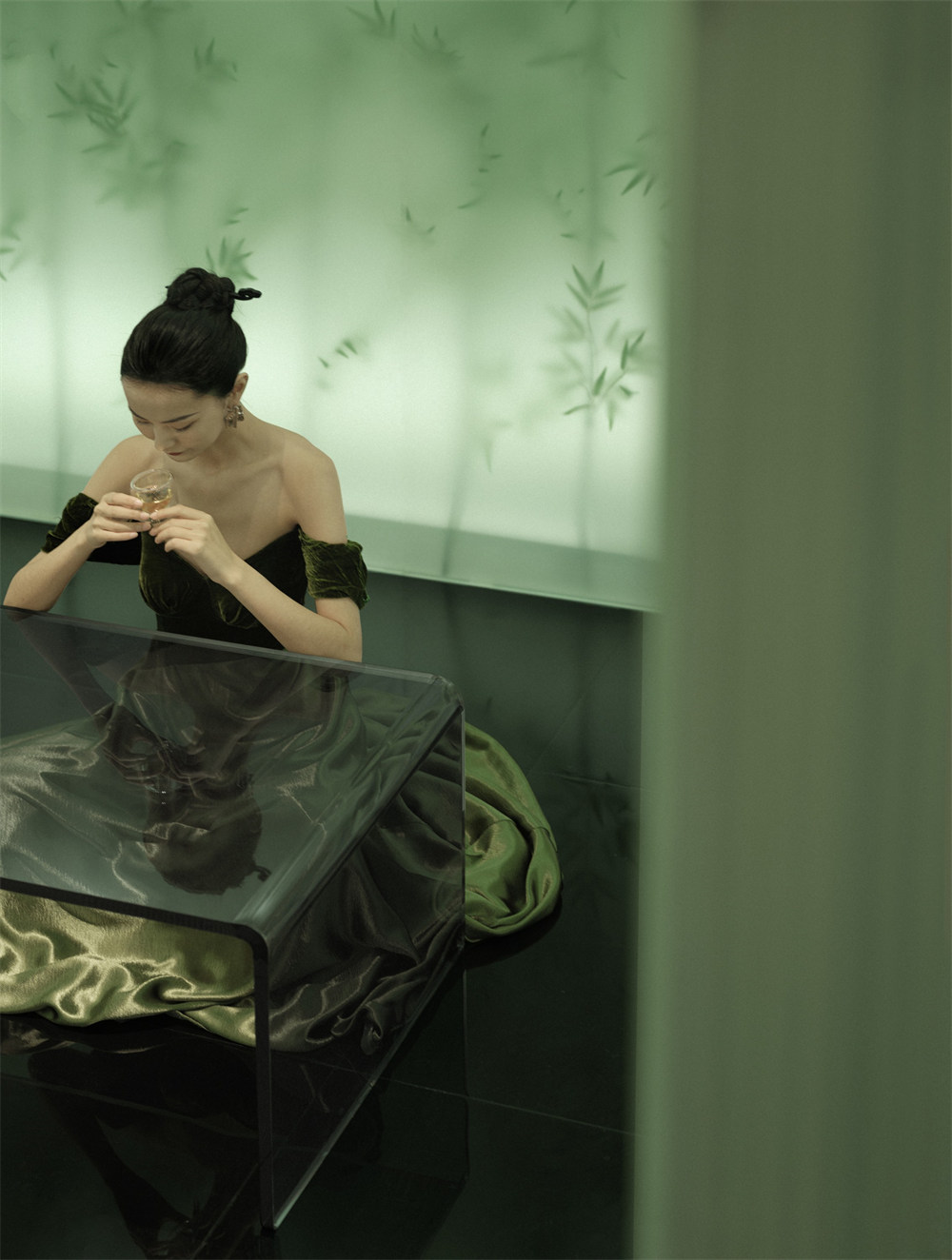 现代东方韵味 津乔茶茶叶店面装修设计方案(图1) 现代东方韵味 津乔茶茶叶店面装修设计方案(图1)