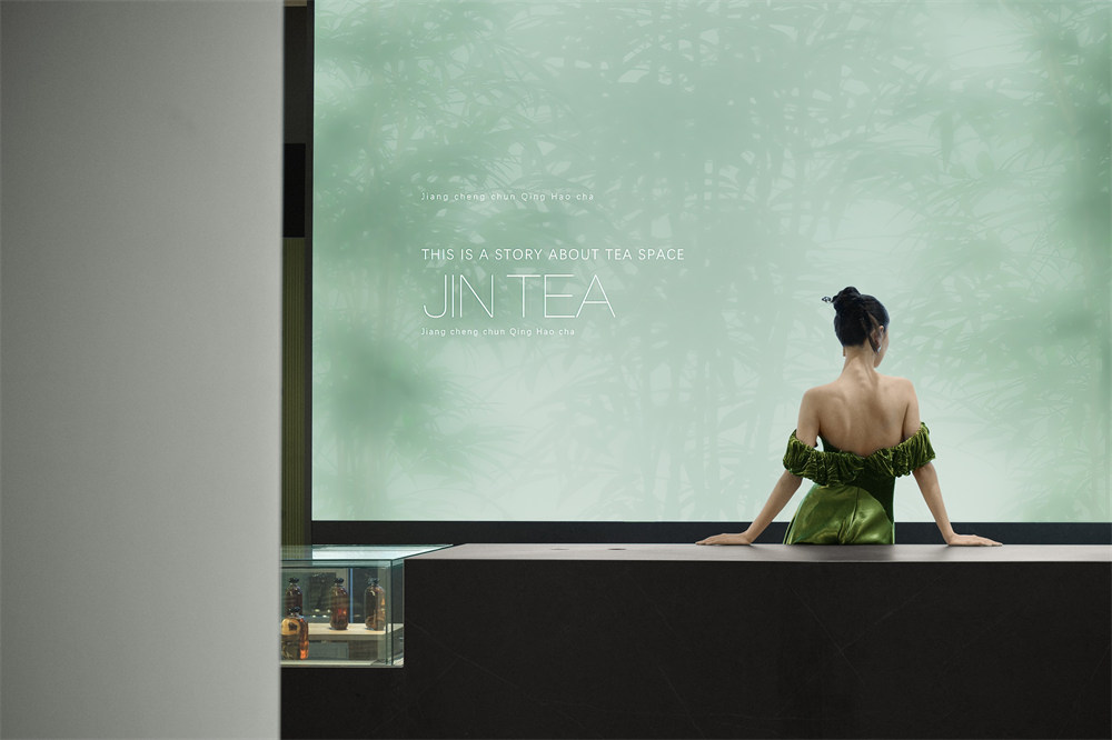 现代东方韵味 津乔茶茶叶店面装修设计方案(图3) 现代东方韵味 津乔茶茶叶店面装修设计方案(图3)