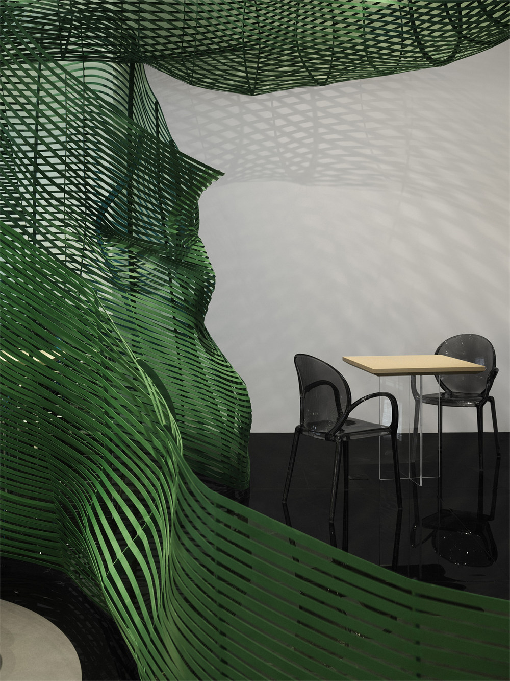 现代东方韵味 津乔茶茶叶店面装修设计方案(图6) 现代东方韵味 津乔茶茶叶店面装修设计方案(图6)