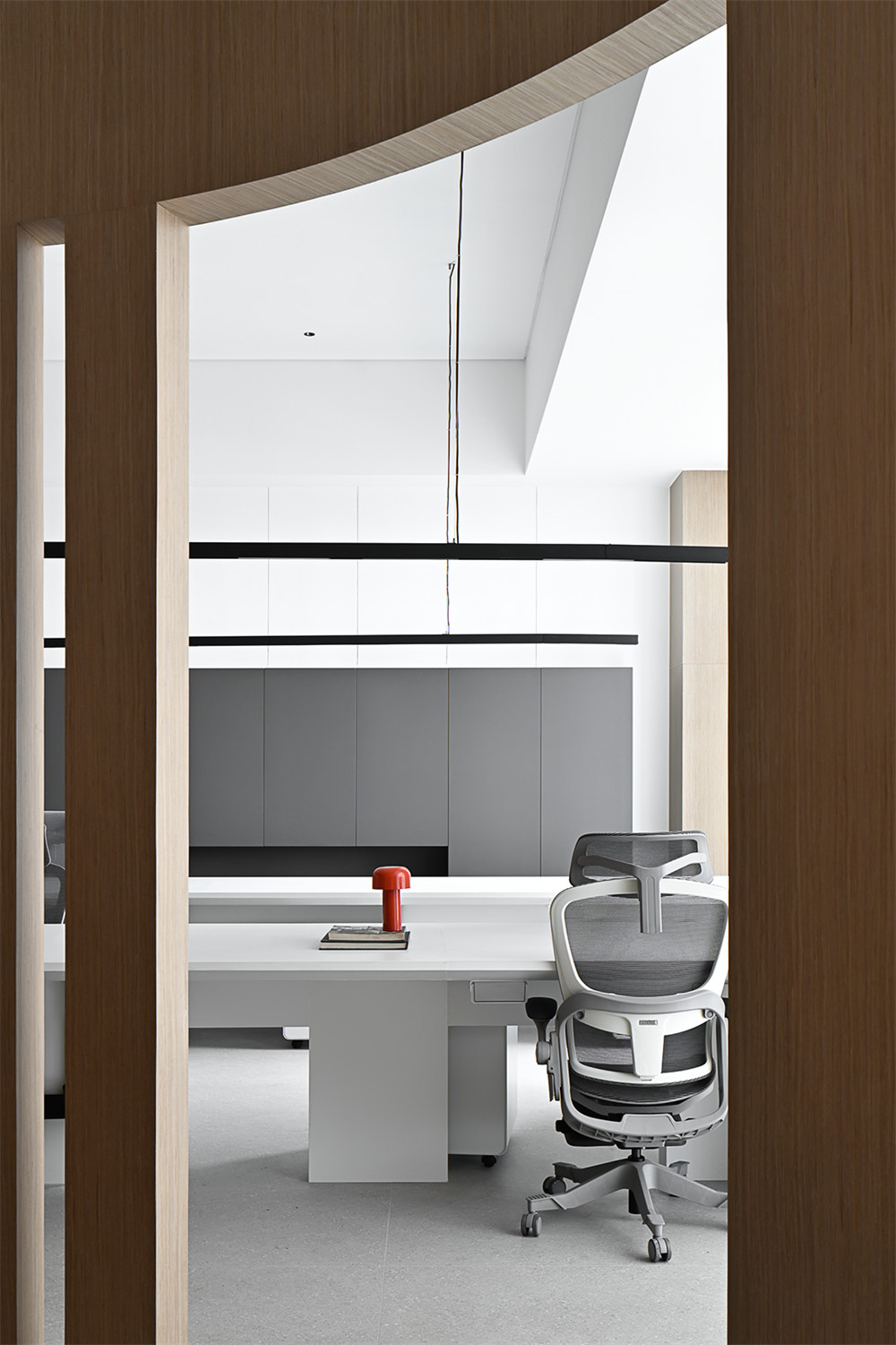 300平极简风富力中心办公室装修设计方案(图10) 300平极简风富力中心办公室装修设计方案(图10)