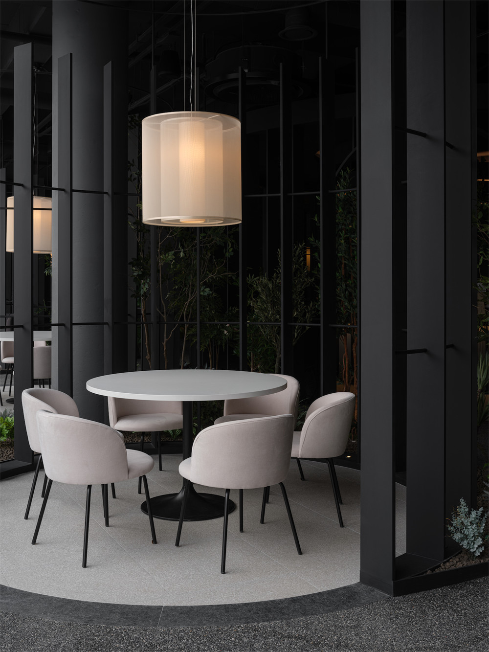 ANArKH纯白极简风面包咖啡厅装修设计案例(图8) ANArKH纯白极简风面包咖啡厅装修设计案例(图8)