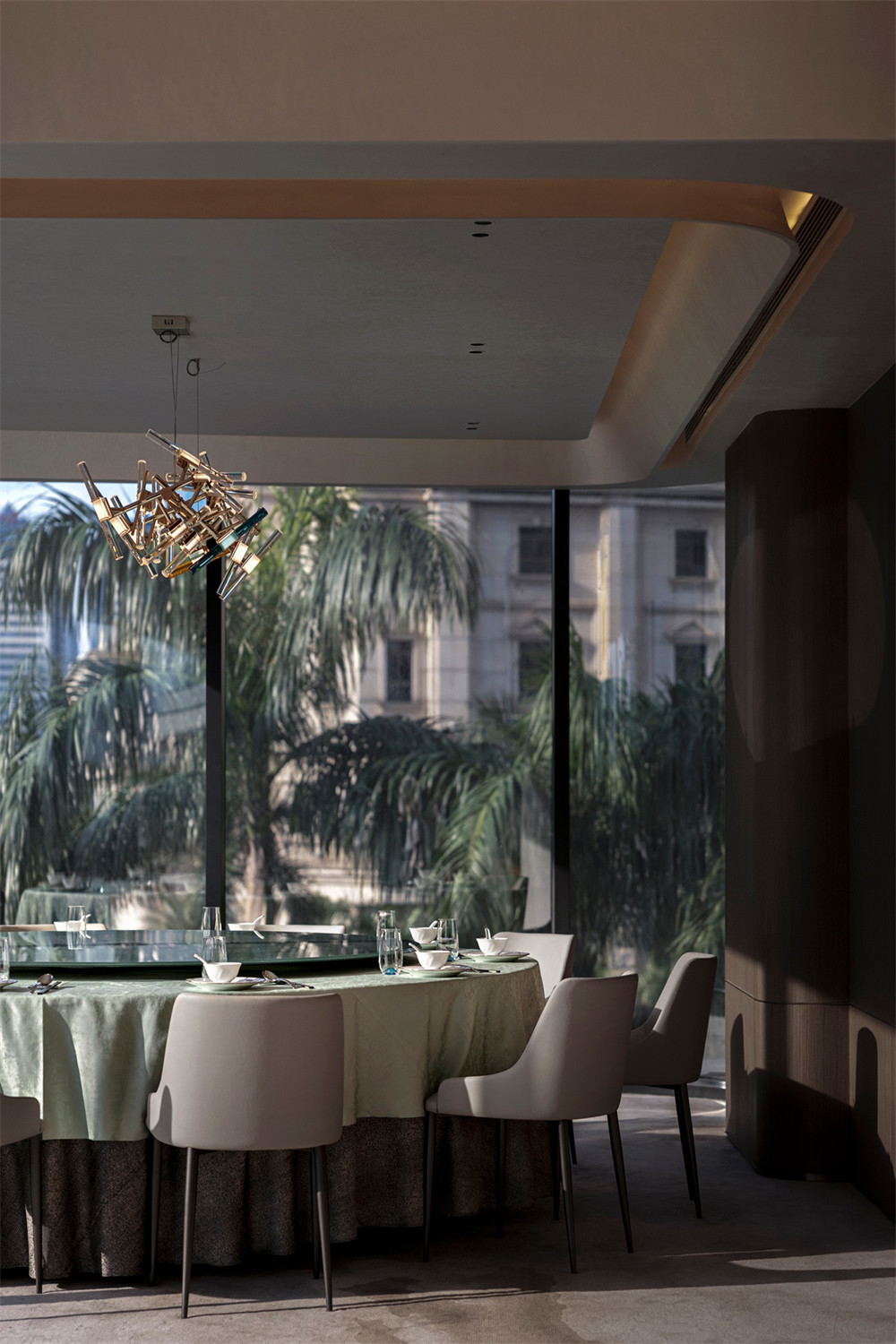 中西合璧南海渔村高端海鲜餐厅装修设计案例(图10) 中西合璧南海渔村高端海鲜餐厅装修设计案例(图10)