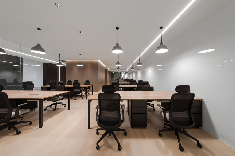 现代简约风医药公司办公室装修设计方案(图5) 现代简约风医药公司办公室装修设计方案(图5)