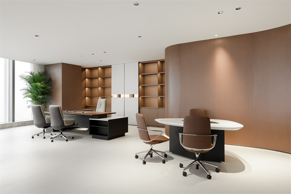 现代简约风医药公司办公室装修设计方案(图9) 现代简约风医药公司办公室装修设计方案(图9)