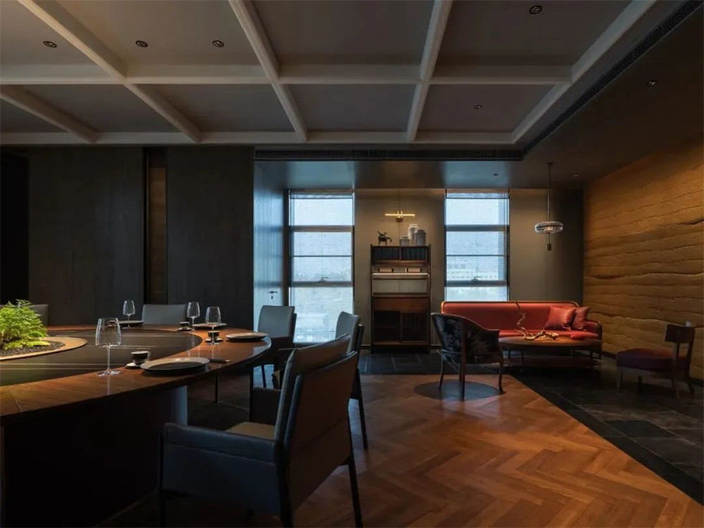 龙吟九品高端商务中餐厅装修设计方案(图9) 龙吟九品高端商务中餐厅装修设计方案(图9)