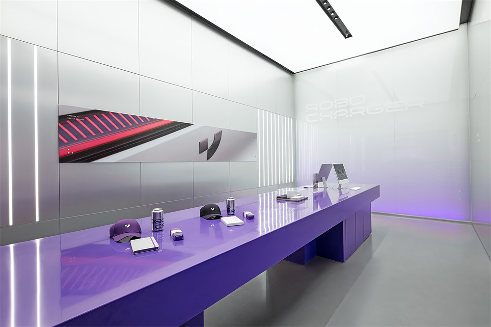 上海集度智能化数字科技展厅装修设计方案(图6) 上海集度智能化数字科技展厅装修设计方案(图6)