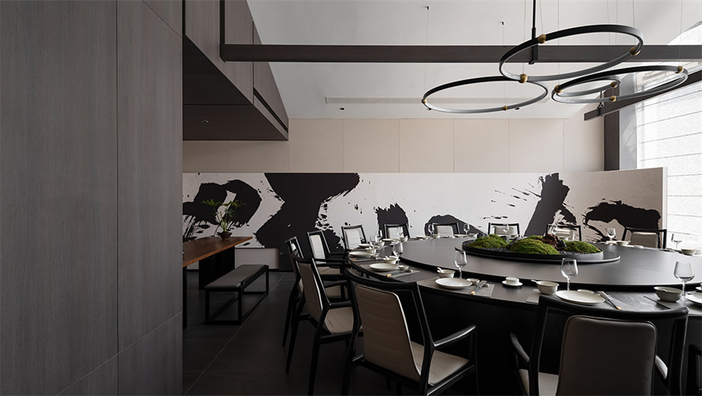 江南文化与东方雅韵结合的汀洲夏宴中餐厅装修设计(图9) 江南文化与东方雅韵结合的汀洲夏宴中餐厅装修设计(图9)