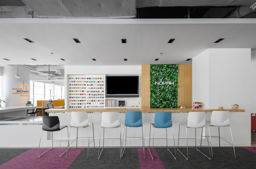 开放多元 诺梵家具办公室兼展厅装修设计方案(图3) 开放多元 诺梵家具办公室兼展厅装修设计方案(图3)