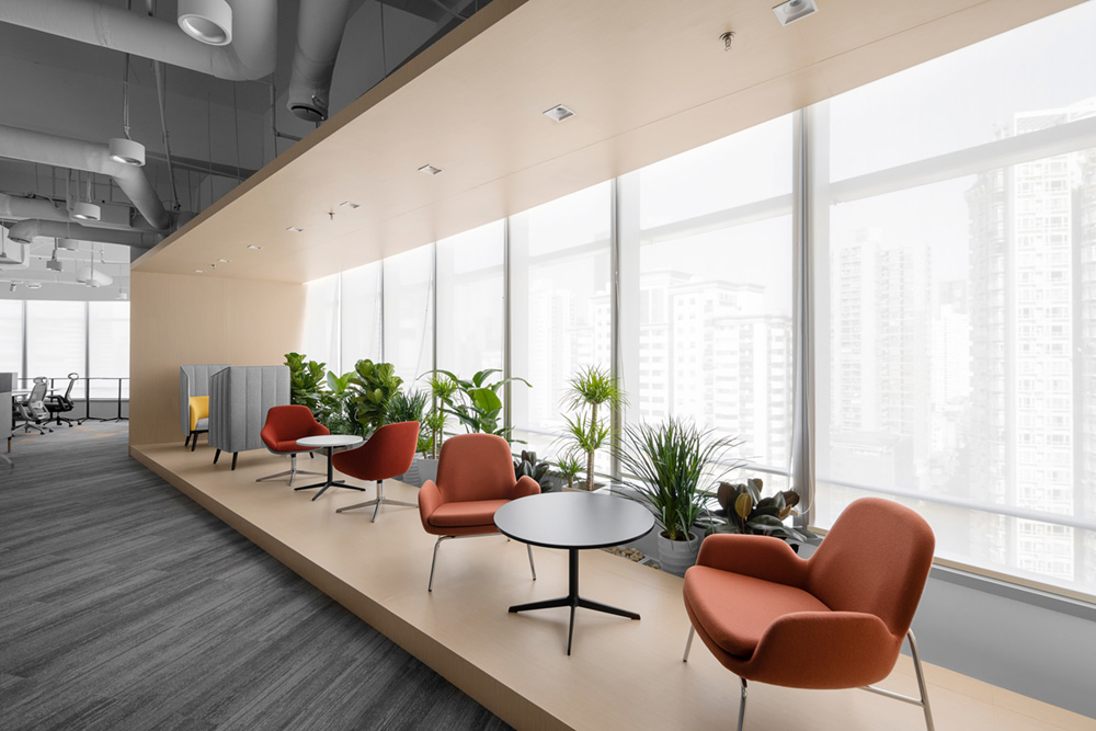 开放多元 诺梵家具办公室兼展厅装修设计方案(图9) 开放多元 诺梵家具办公室兼展厅装修设计方案(图9)