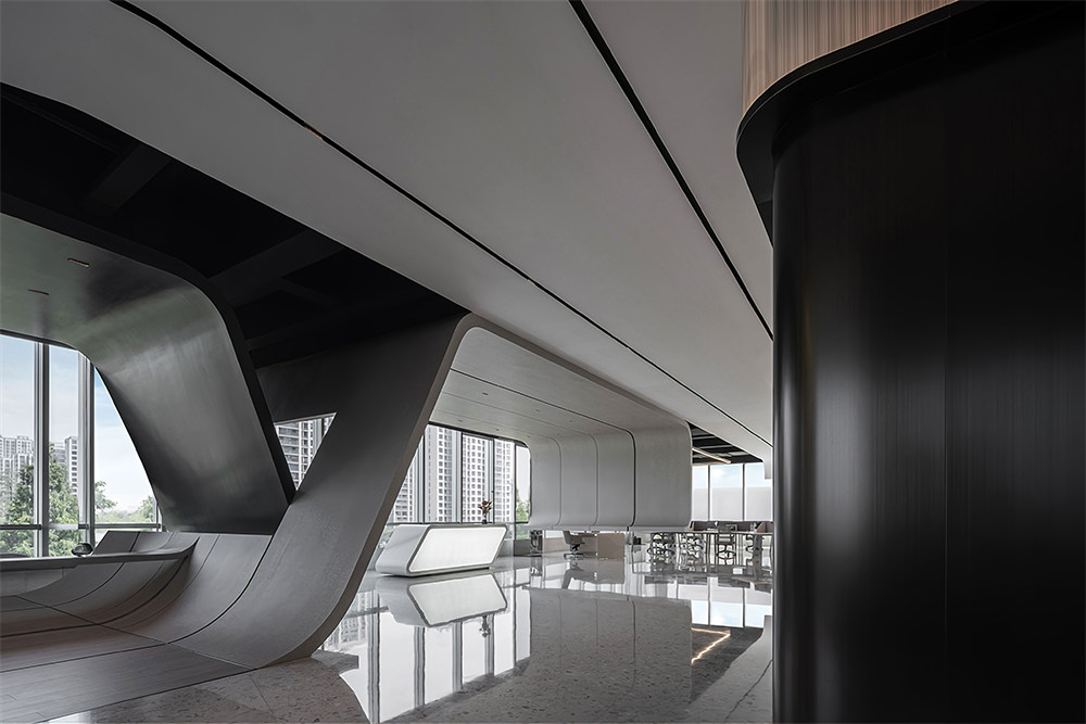 300㎡现代时尚电商直播公司办公室装修设计案例(图2) 300㎡现代时尚电商直播公司办公室装修设计案例(图2)