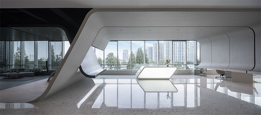 300㎡现代时尚电商直播公司办公室装修设计案例(图1) 300㎡现代时尚电商直播公司办公室装修设计案例(图1)