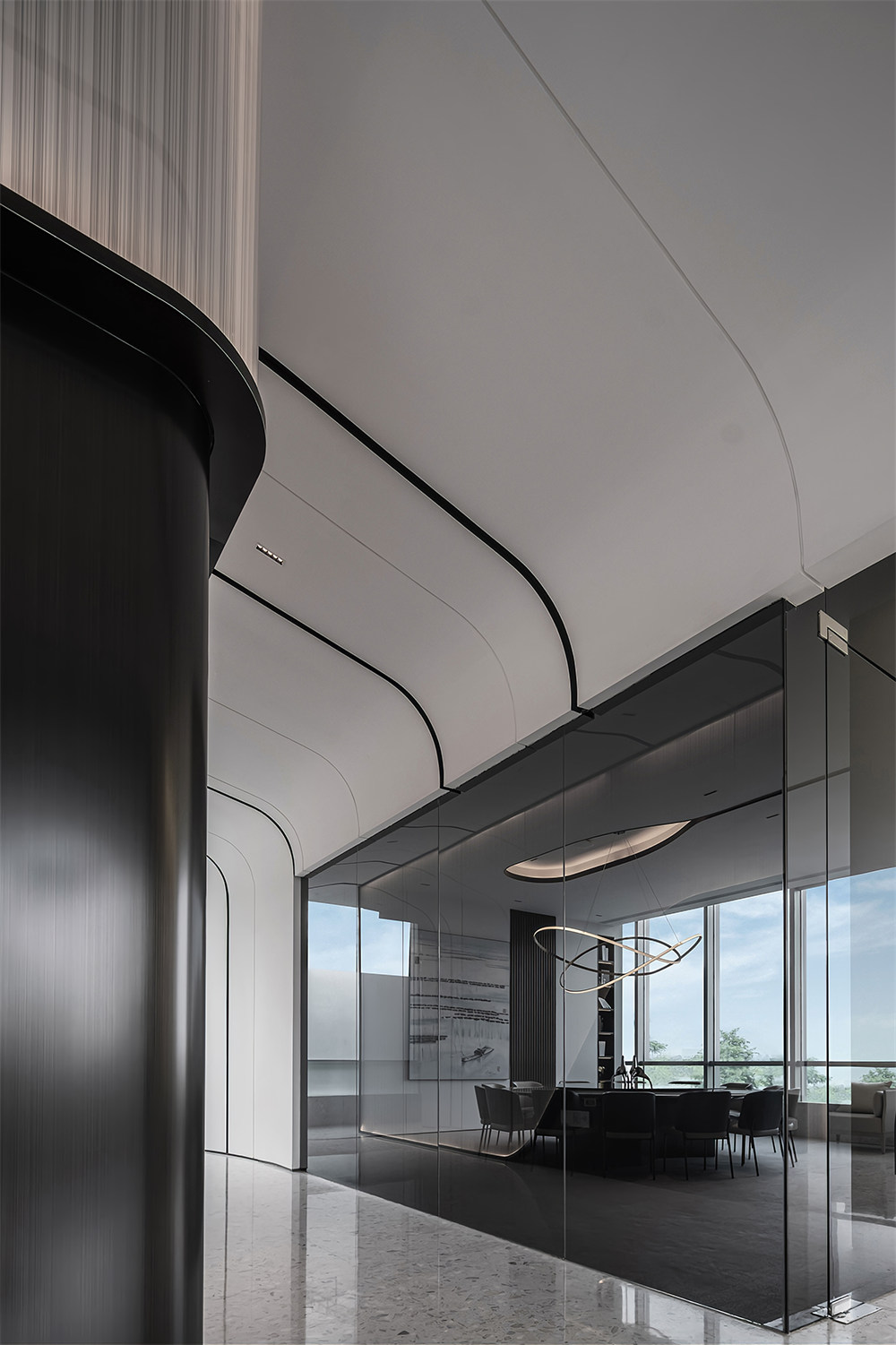 300㎡现代时尚电商直播公司办公室装修设计案例(图8) 300㎡现代时尚电商直播公司办公室装修设计案例(图8)