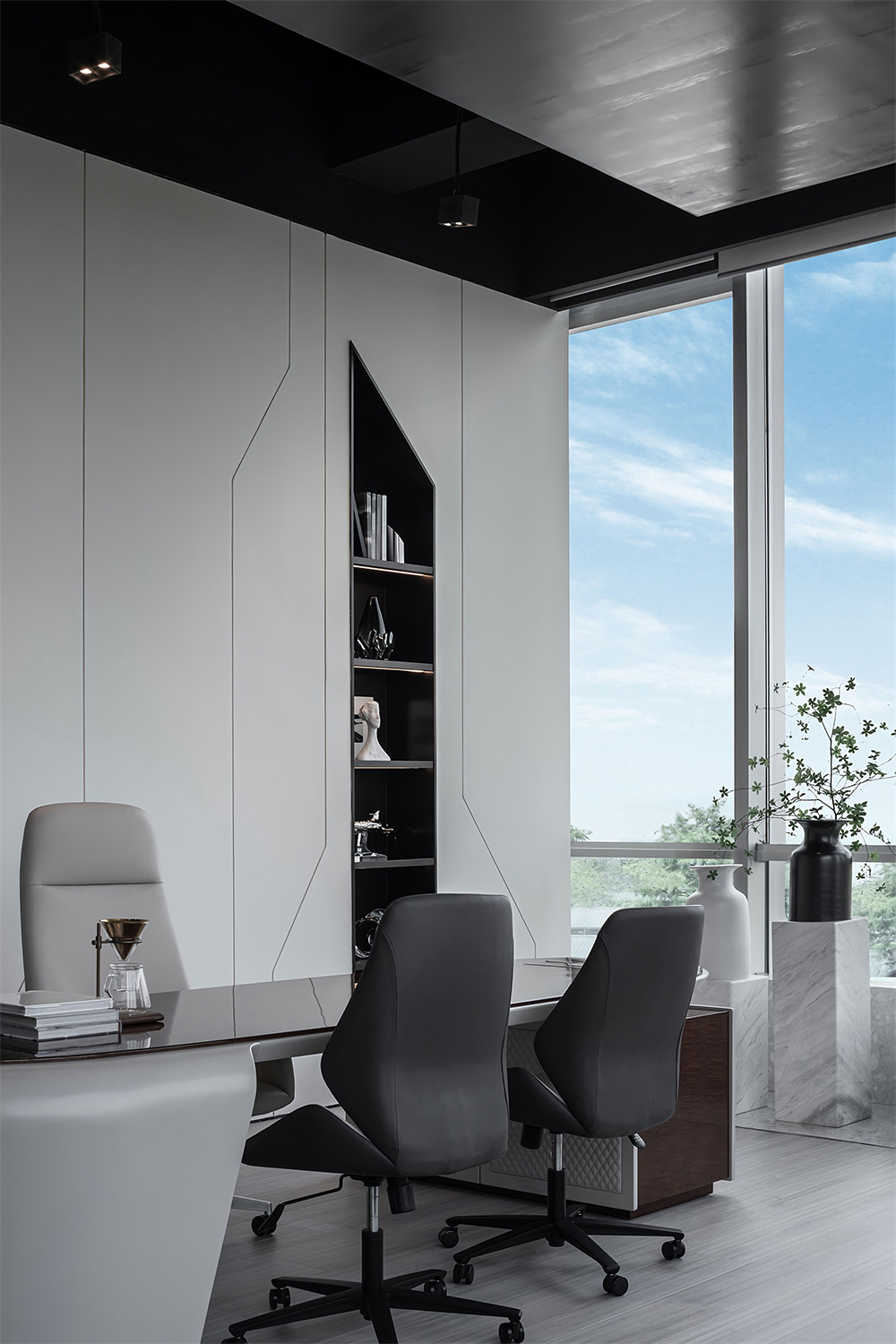 300㎡现代时尚电商直播公司办公室装修设计案例(图12) 300㎡现代时尚电商直播公司办公室装修设计案例(图12)