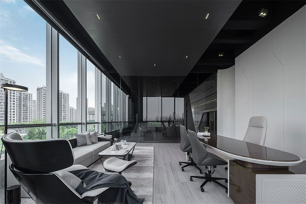 300㎡现代时尚电商直播公司办公室装修设计案例(图10) 300㎡现代时尚电商直播公司办公室装修设计案例(图10)