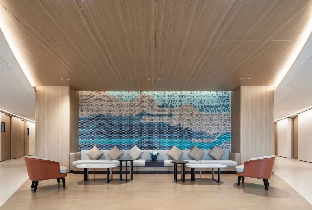 现代简约大气的前海人寿广州总医院门诊部装修设计方案(图3) 现代简约大气的前海人寿广州总医院门诊部装修设计方案(图3)