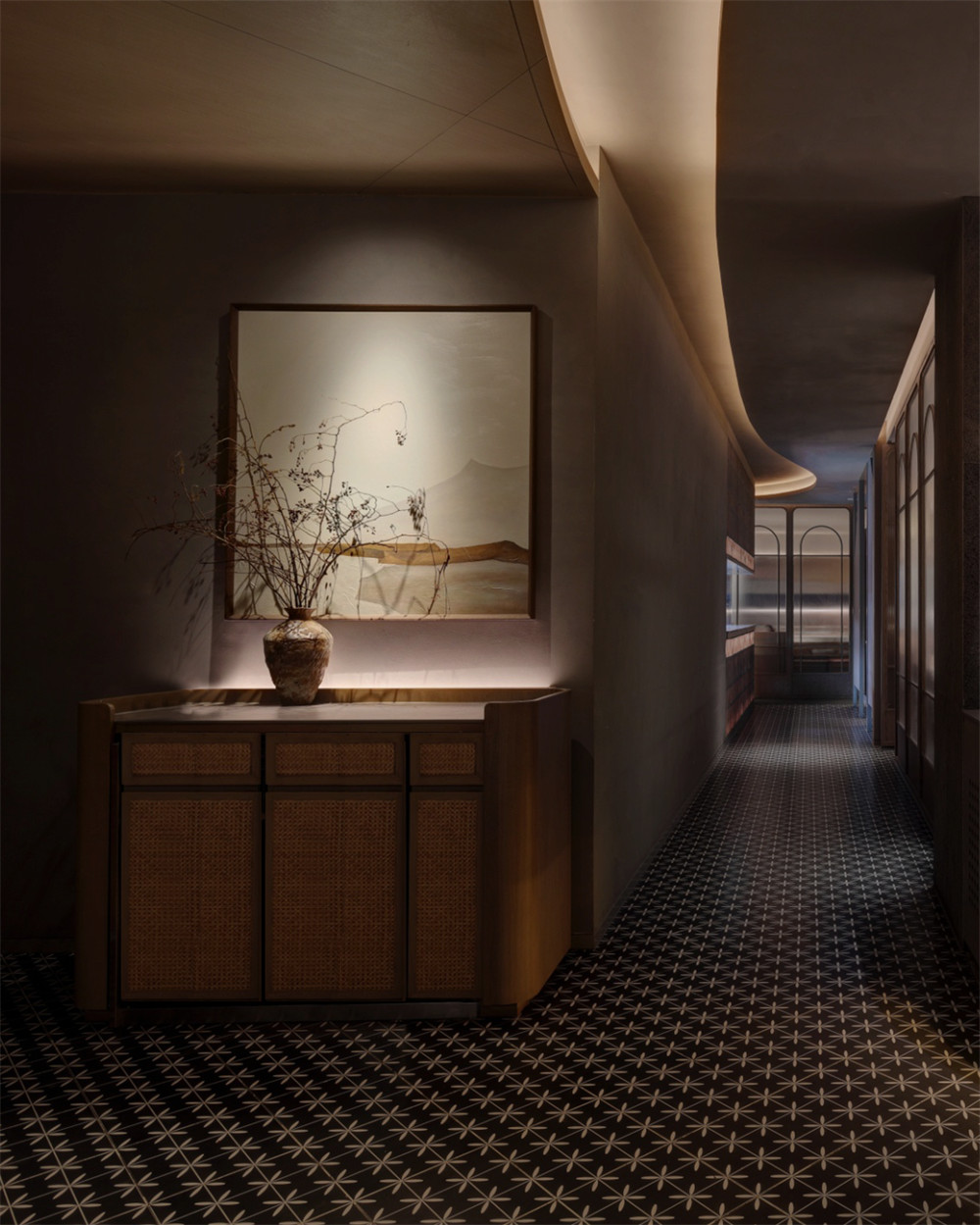 罗勒家精致养生火锅店装修设计案例(图8) 罗勒家精致养生火锅店装修设计案例(图8)