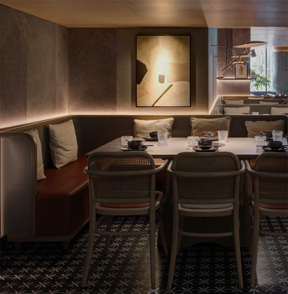 罗勒家精致养生火锅店装修设计案例(图9) 罗勒家精致养生火锅店装修设计案例(图9)