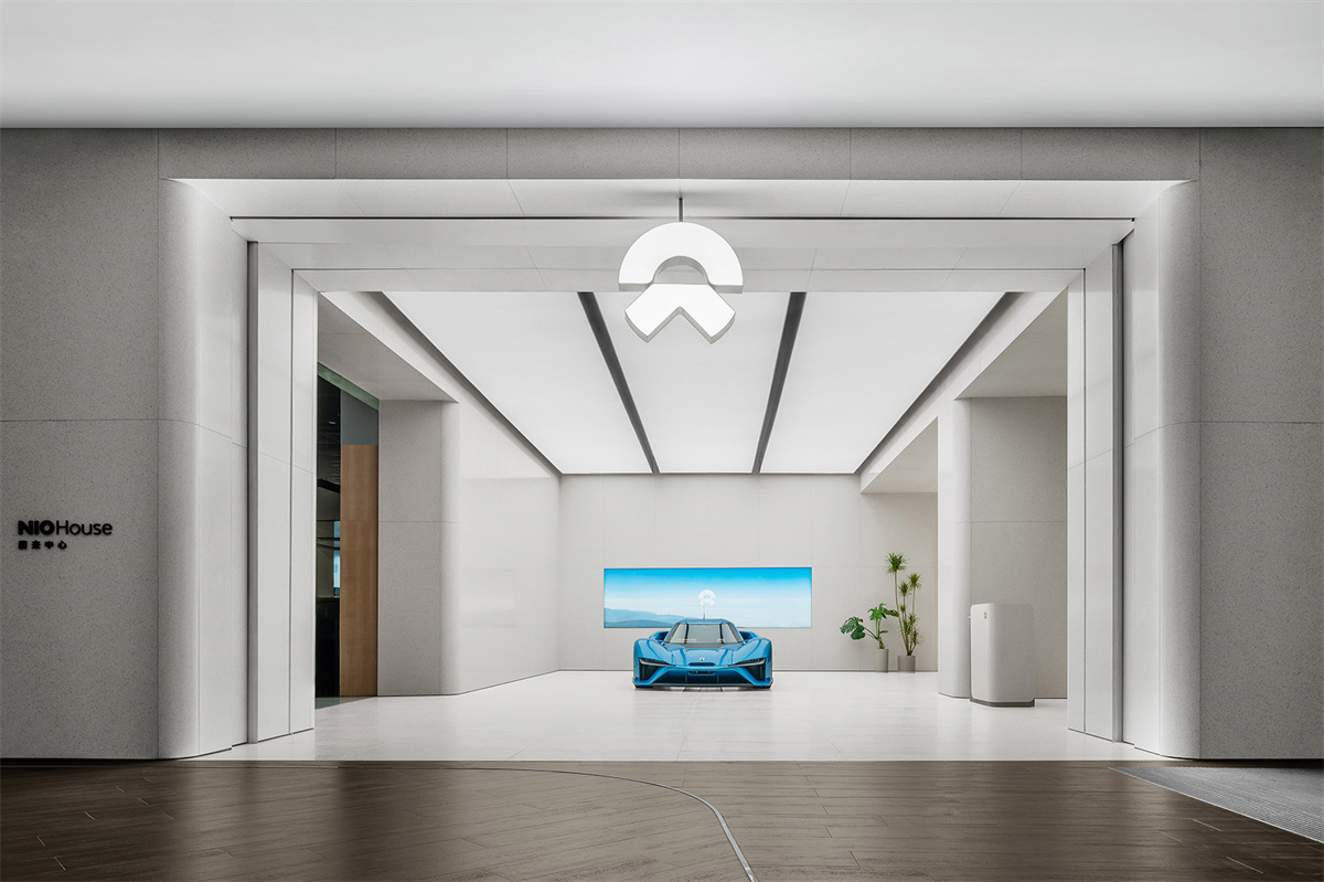 深圳NIO House蔚来中心汽车展厅装修设计方案(图2) 深圳NIO House蔚来中心汽车展厅装修设计方案(图2)