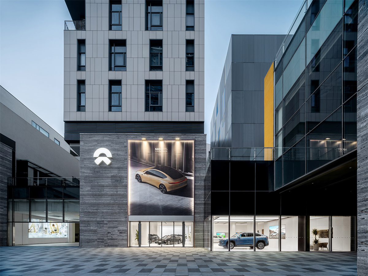 深圳NIO House蔚来中心汽车展厅装修设计方案(图1) 深圳NIO House蔚来中心汽车展厅装修设计方案(图1)